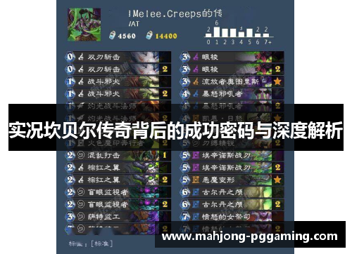 实况坎贝尔传奇背后的成功密码与深度解析